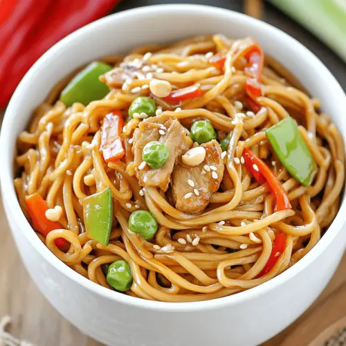 crock pot lo mein
