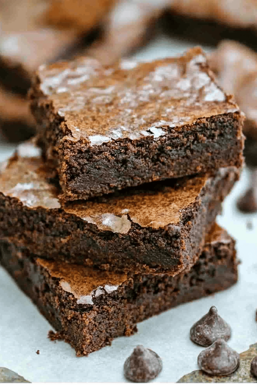 homemade brownies