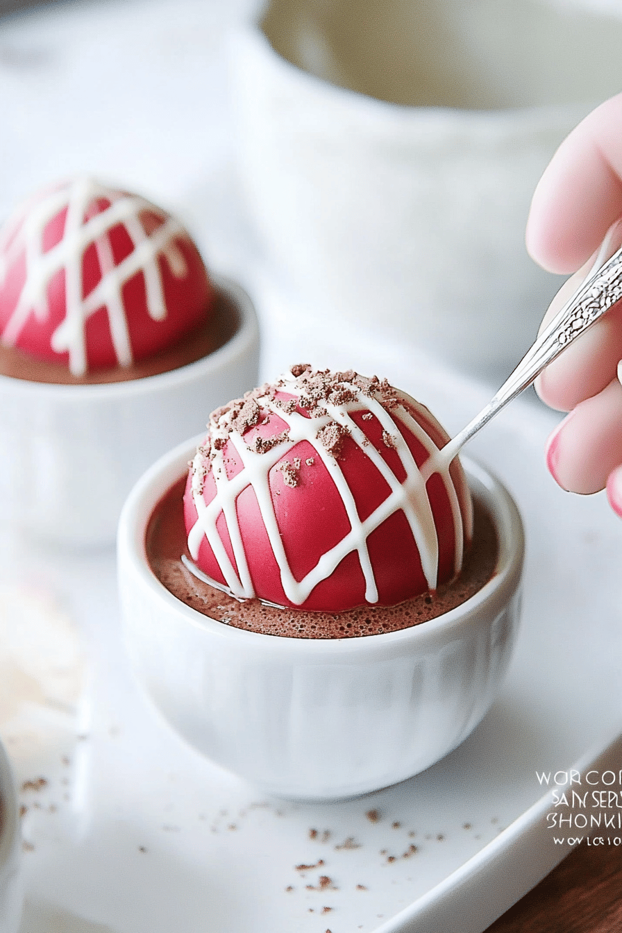 hot cocoa bombs