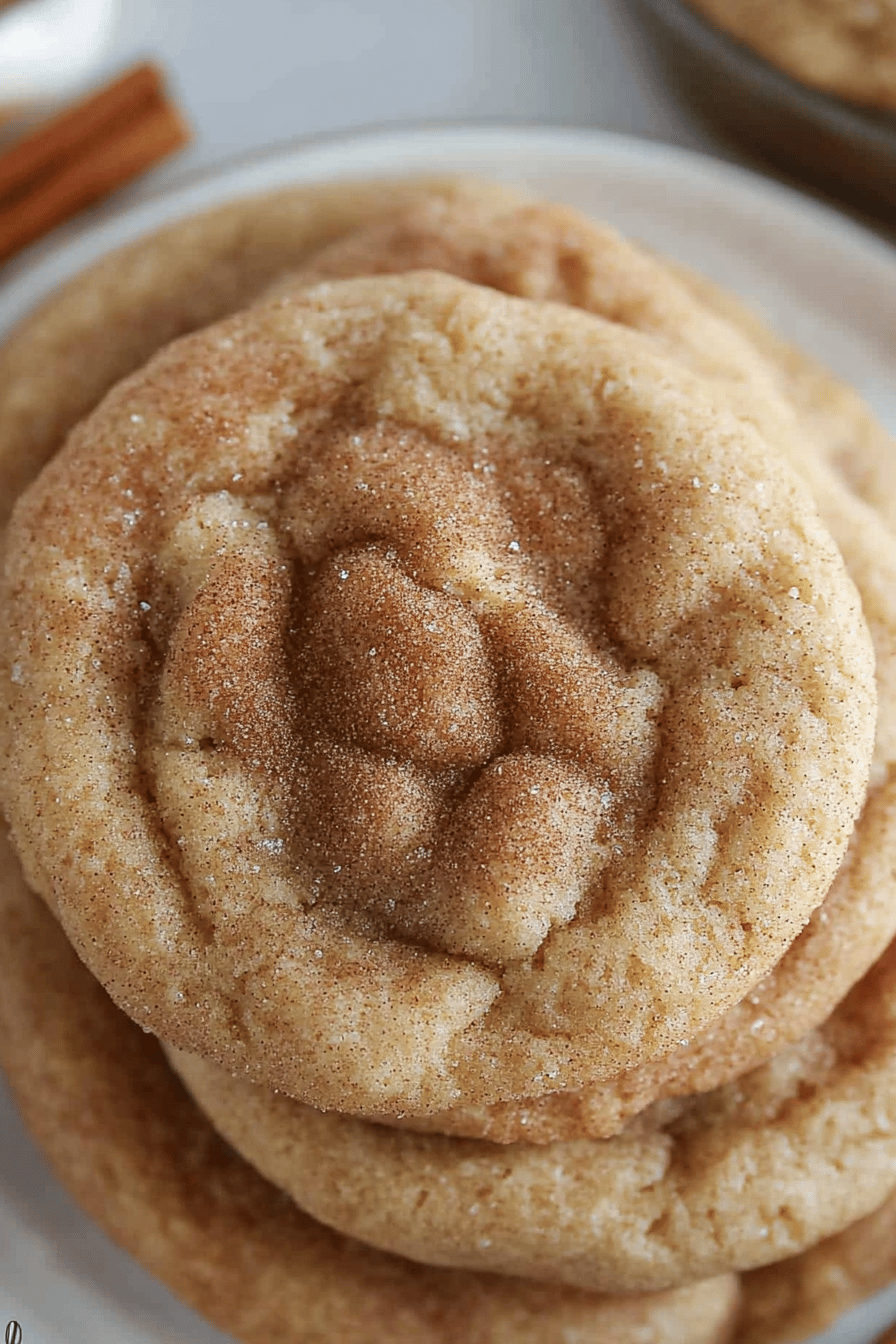 maple snickerdoodles
