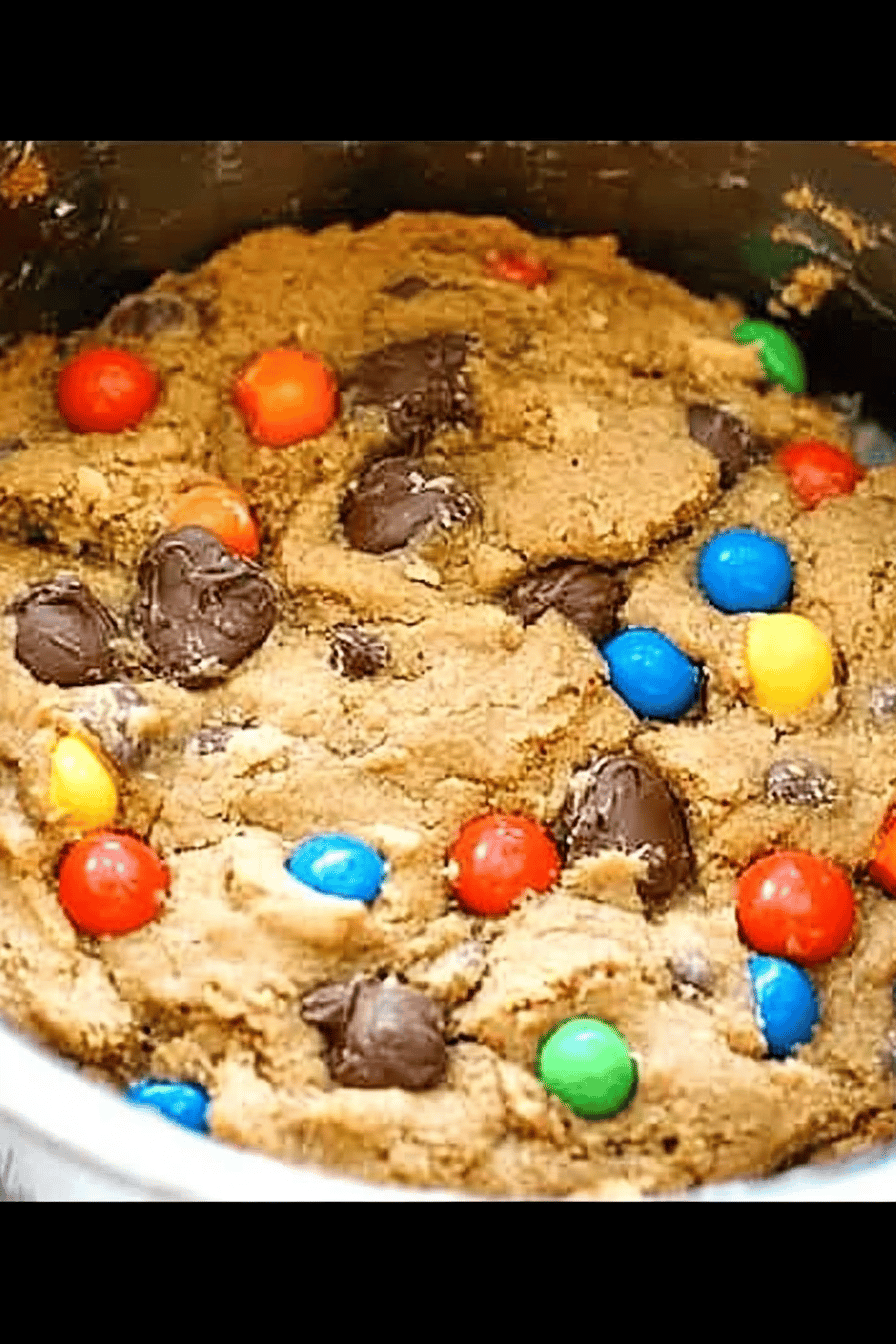 monster cookies ingredients organized and measured on kitchen counter