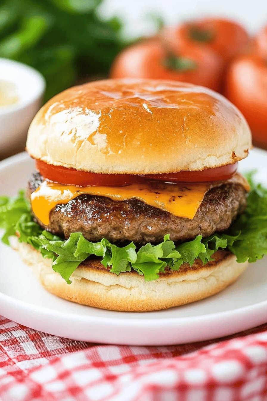 oven burgers