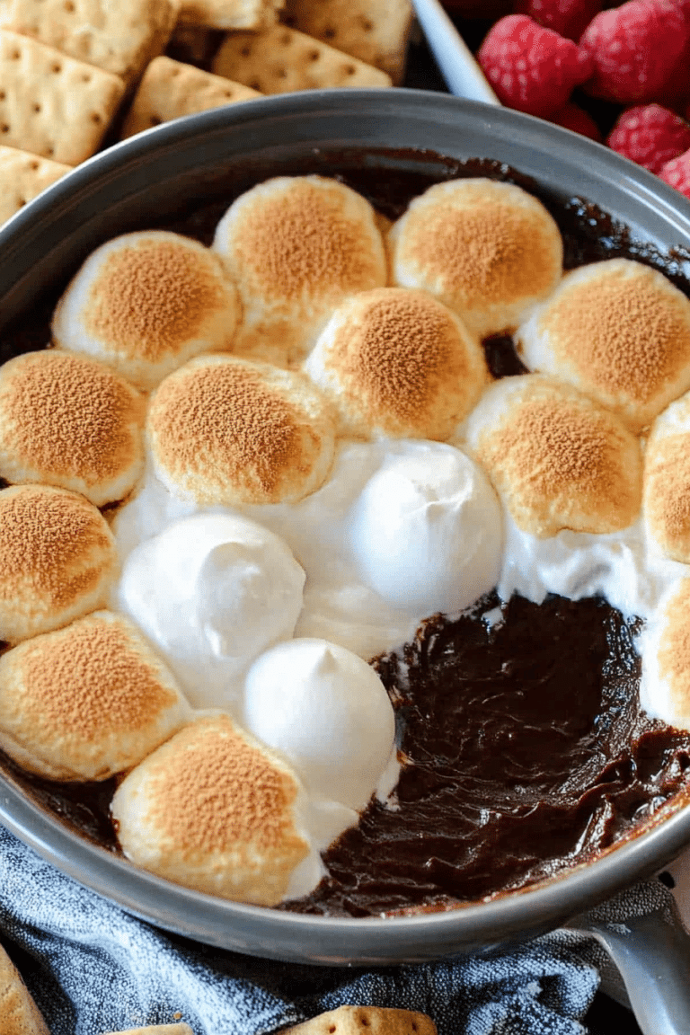 oven s'mores dip