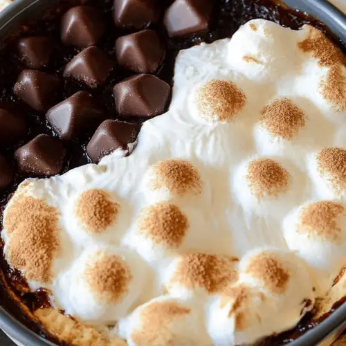 oven s'mores dip