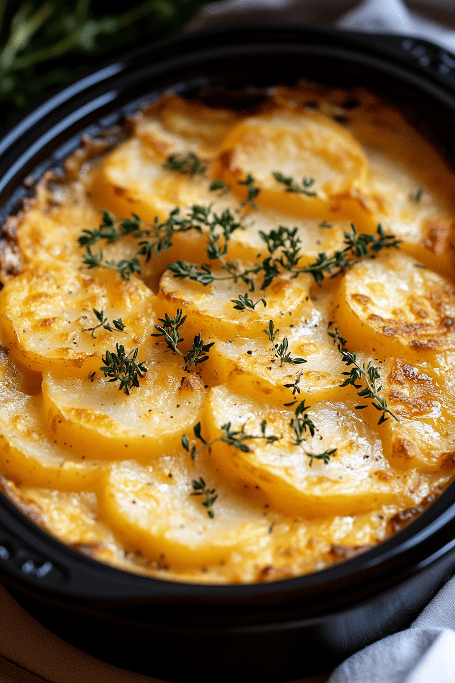 scalloped potatoes