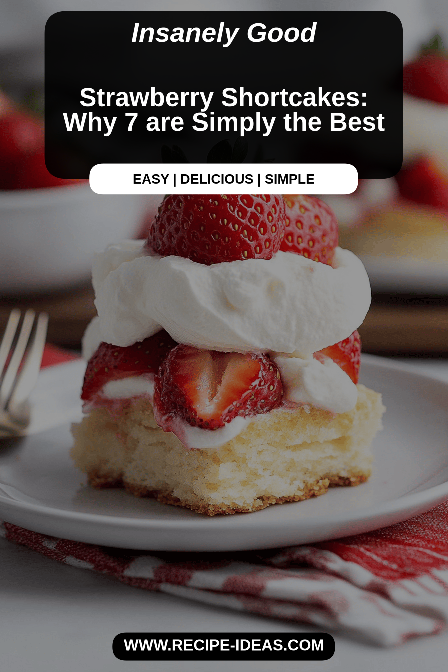 strawberry shortcake final dish beautifully presented and ready to serve