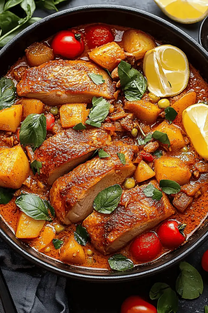 thai red curry duck