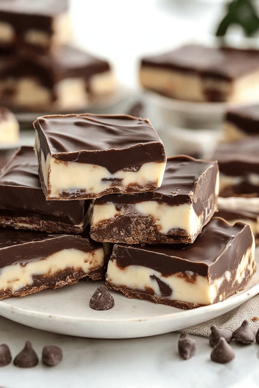 Boston cream fudge