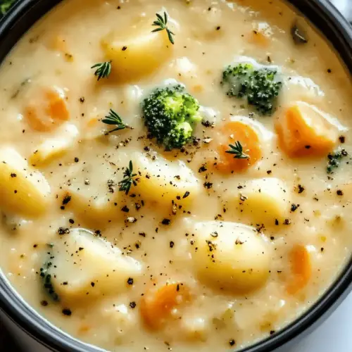 Broccoli potato soup