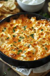 Buffalo chicken dip