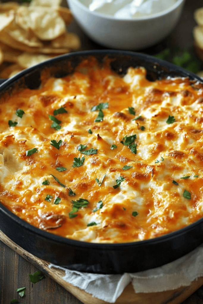 Buffalo chicken dip