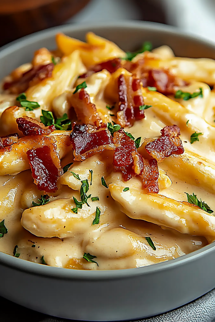 Cheesy bacon ranch chicken