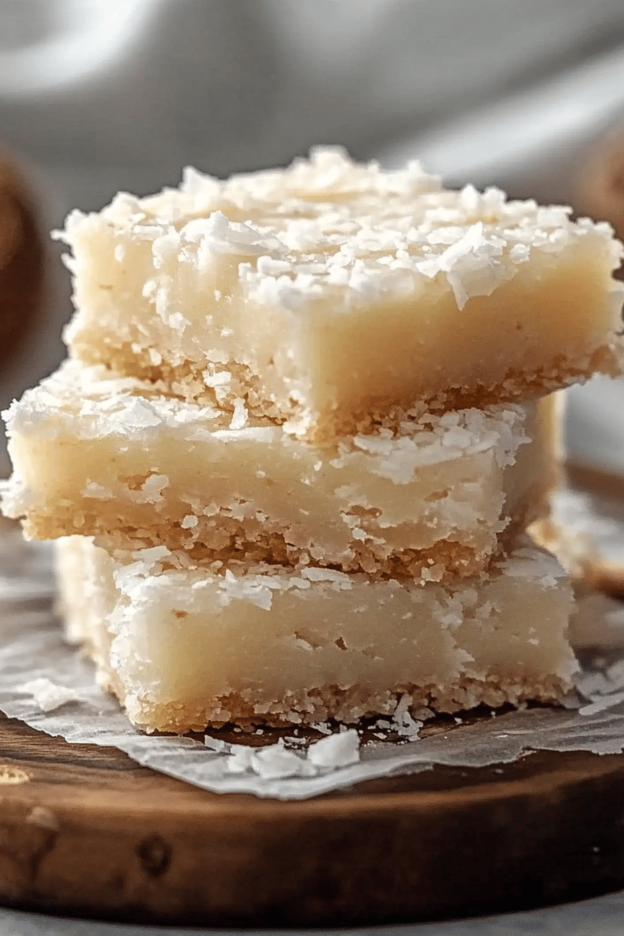 Coconut bars