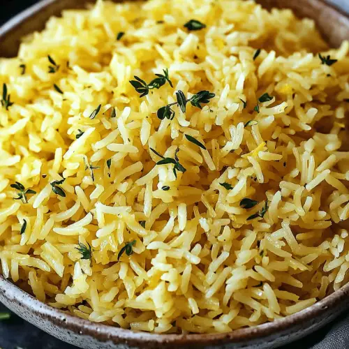 Greek lemon rice