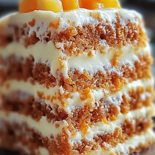 Hawaiian carrot cake