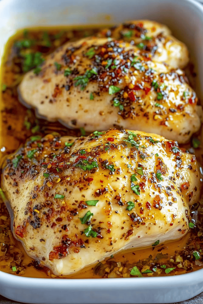 Honey mustard chicken