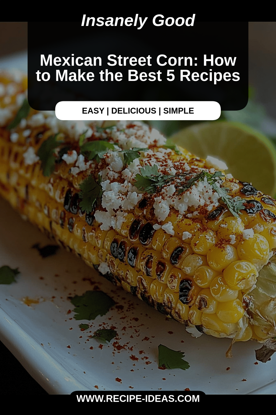 Mexican street corn final dish beautifully presented and ready to serve