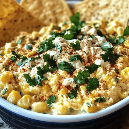 Mexican street corn dip