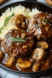 Salisbury steak recipe