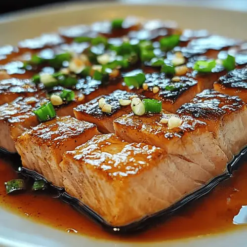 Soy ginger tuna