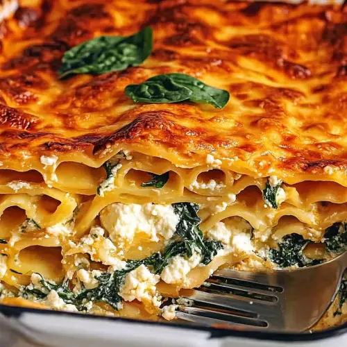 Spinach Ricotta Lasagna