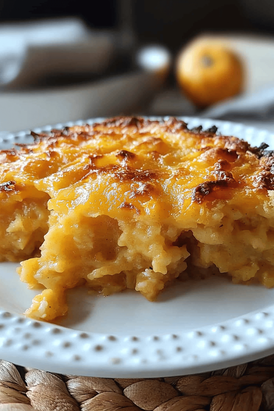 Squash casserole recipe ingredients organized and measured on kitchen counter