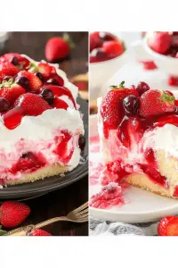 Strawberry cake