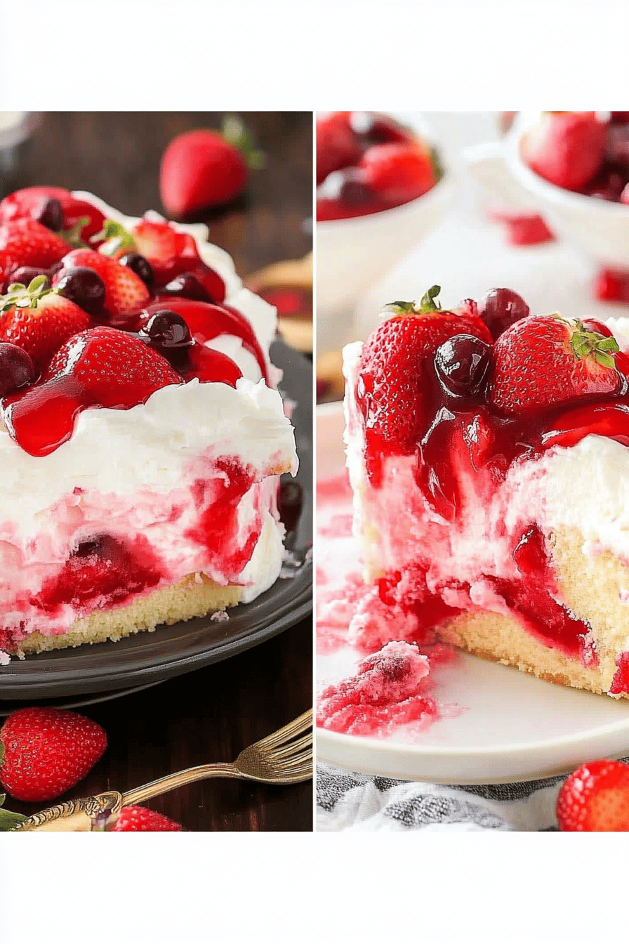 Strawberry cake