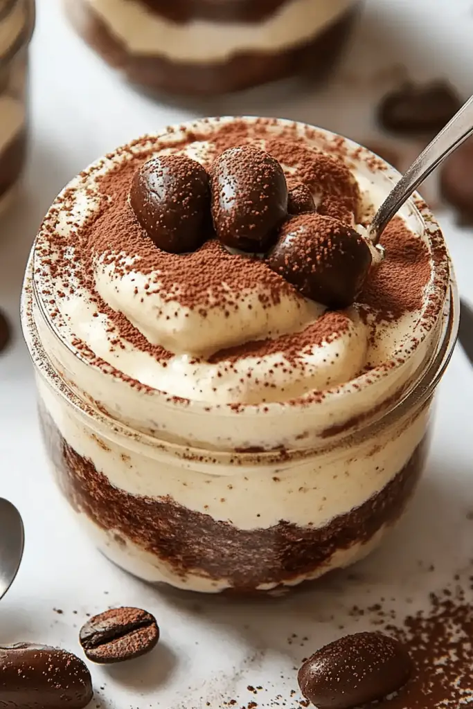 Tiramisu overnight oats