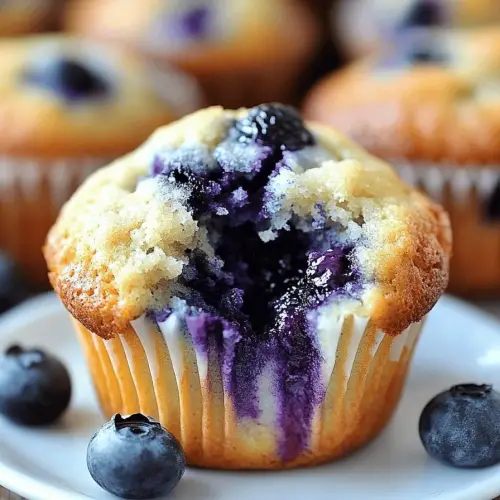 blueberry muffins