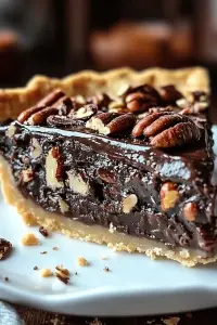 chocolate pecan pie