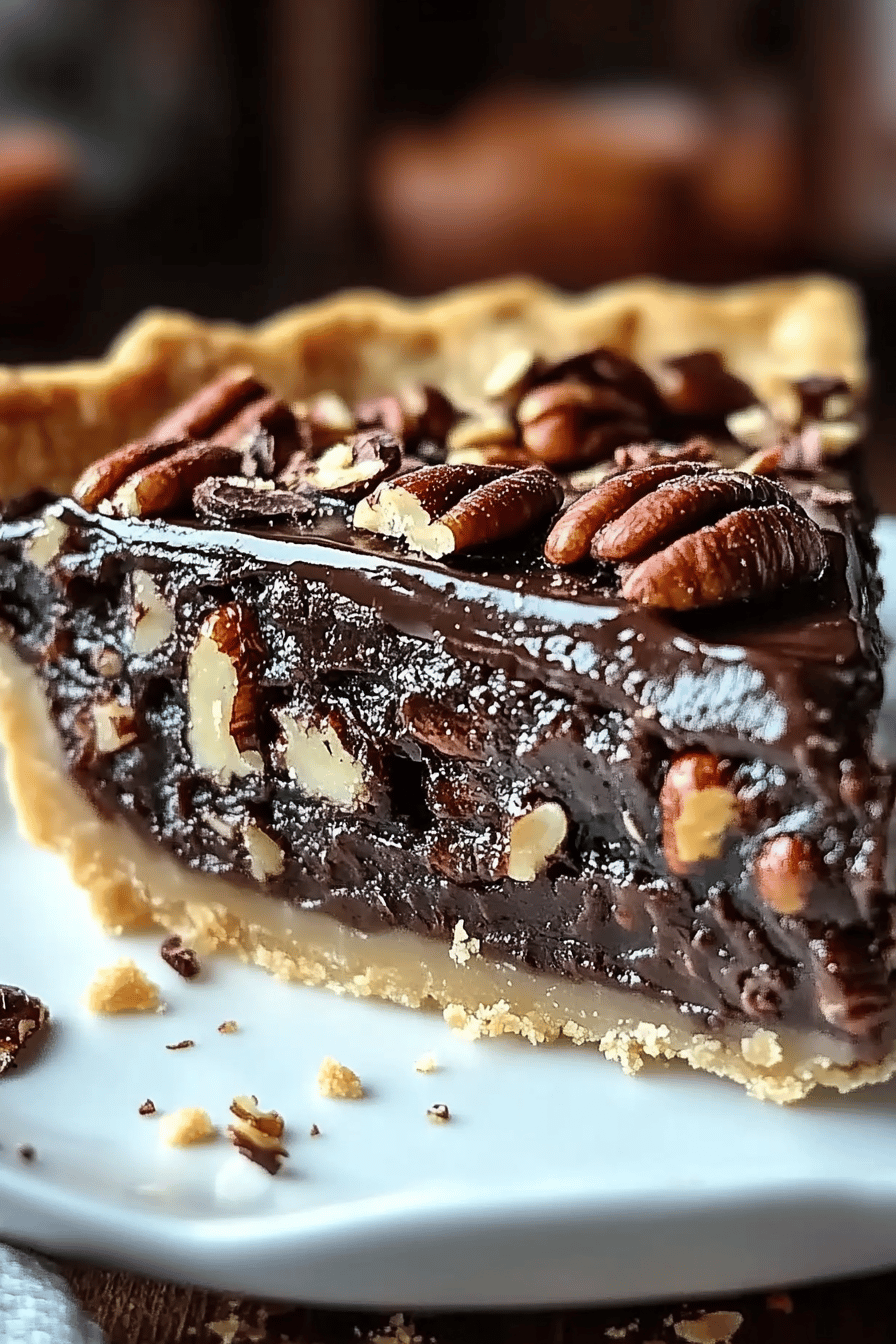 chocolate pecan pie