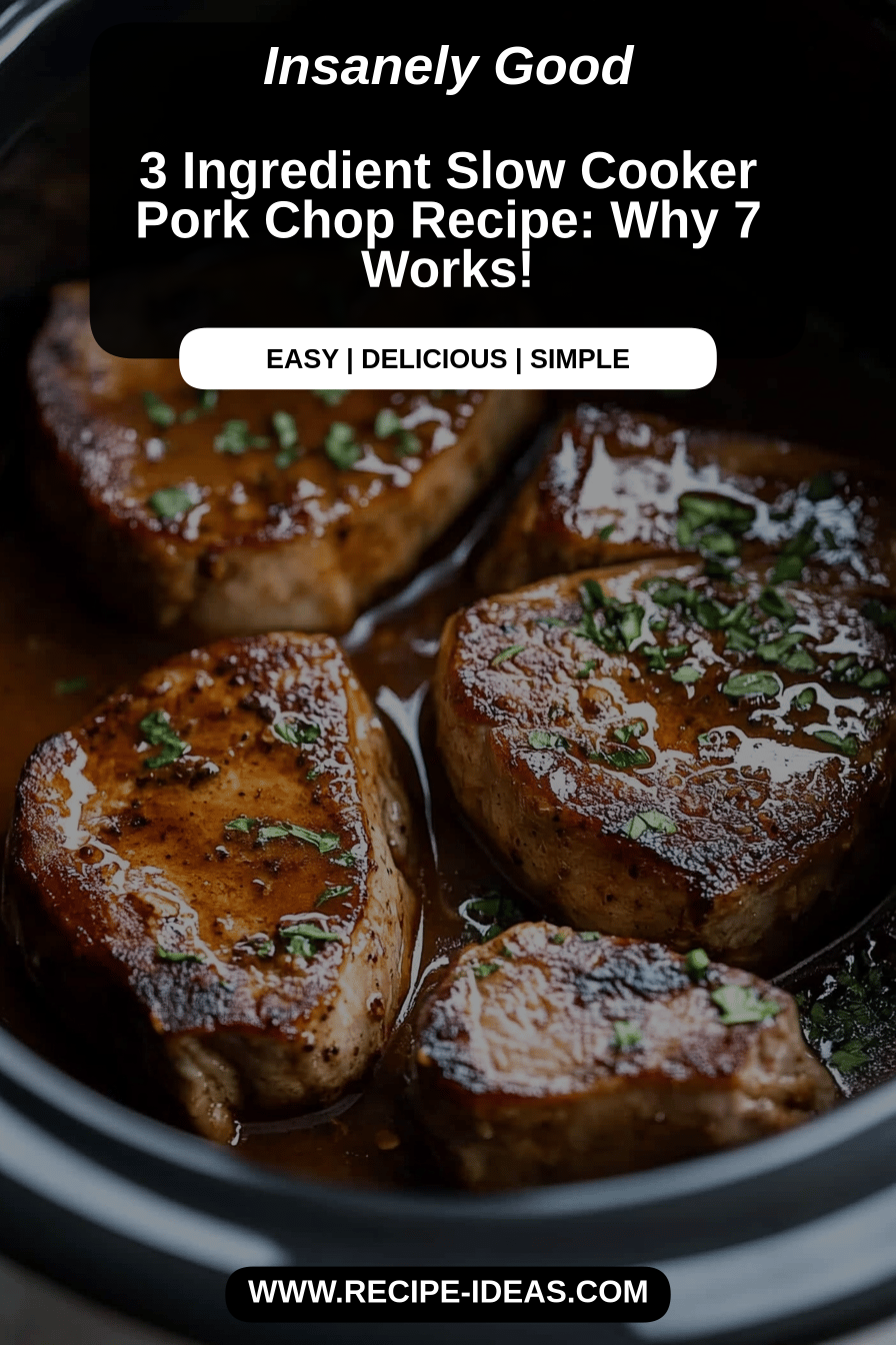 slow cooker pork chops final dish beautifully presented and ready to serve
