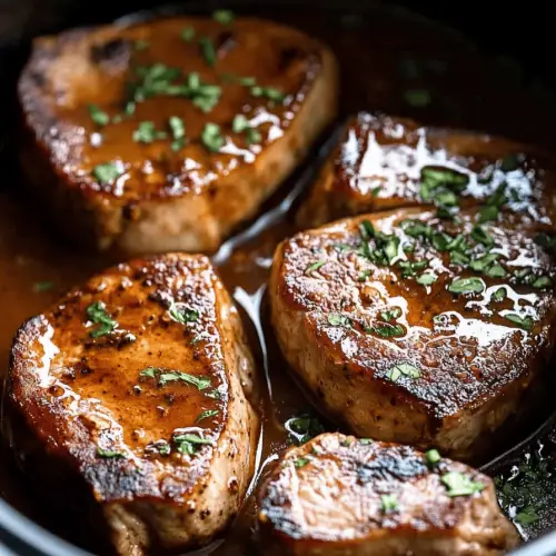 slow cooker pork chops