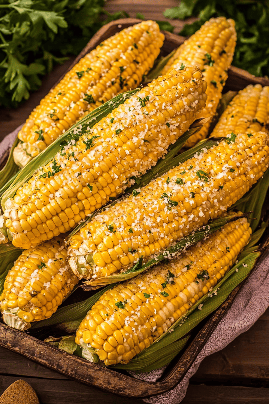 smoked corn ingredients organized and measured on kitchen counter
