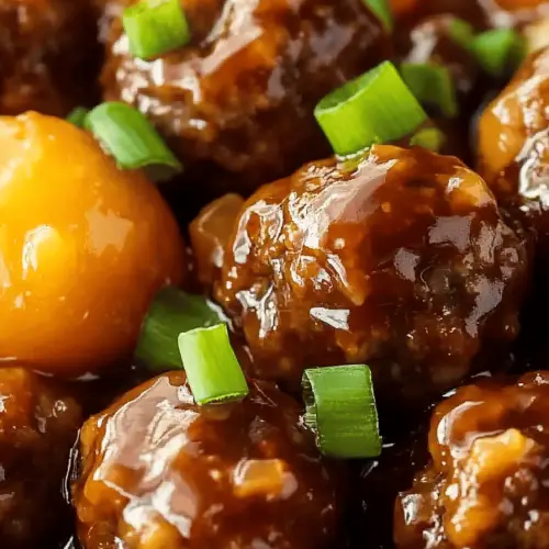 sweet and sour meatballs