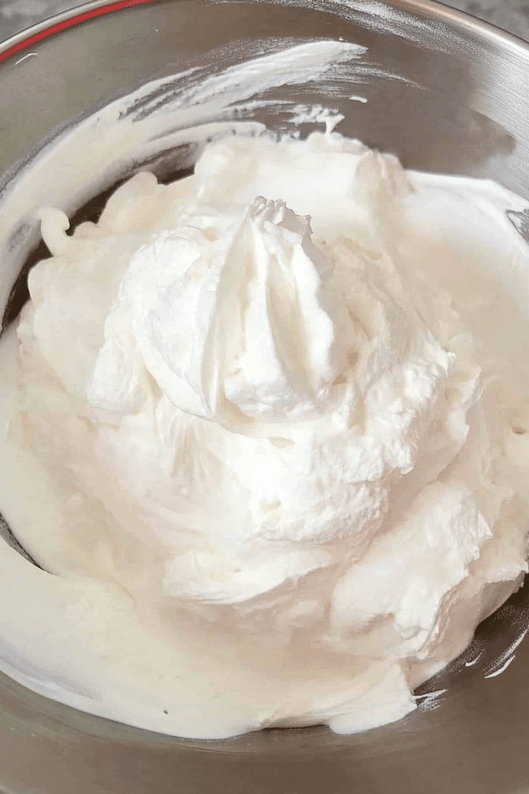 whipped cream