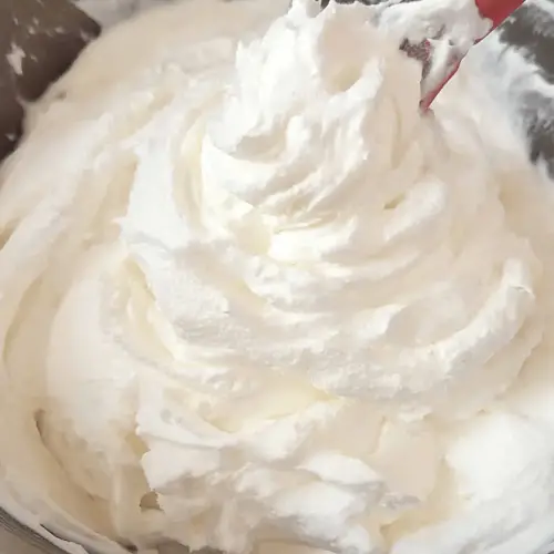whipped cream