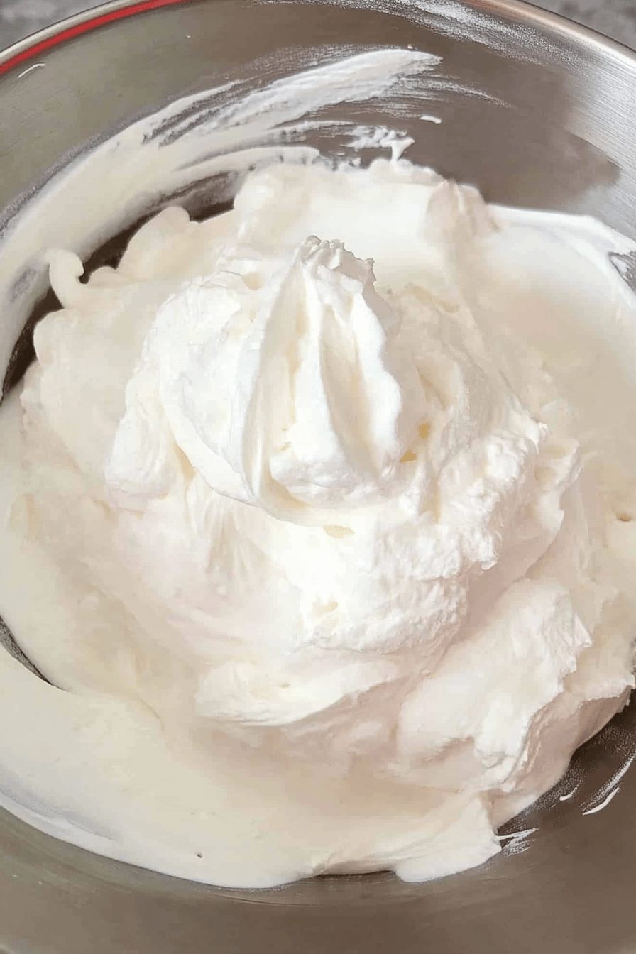 whipped cream