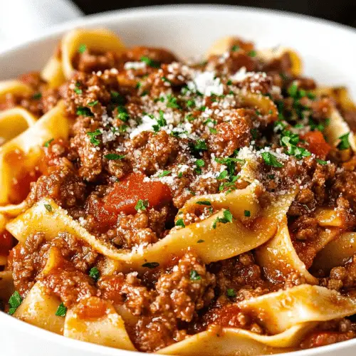 Bolognese sauce