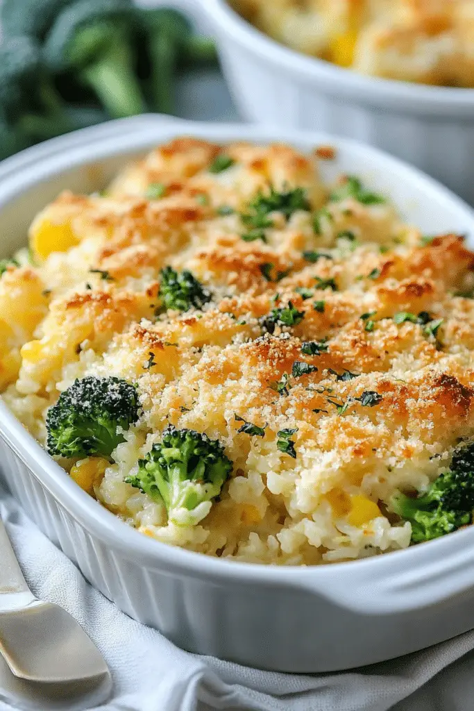 Broccoli Rice Casserole