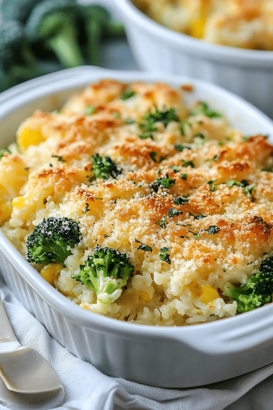 Broccoli Rice Casserole