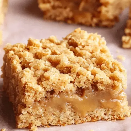Caramel Crumb Bars