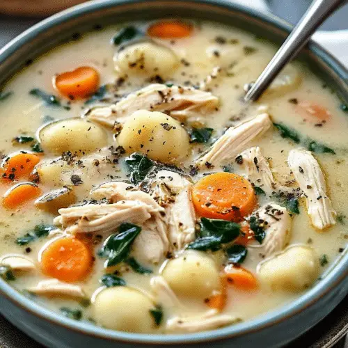 Chicken Gnocchi Soup