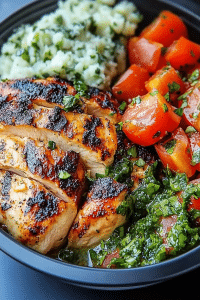 Chimichurri Chicken Bowl