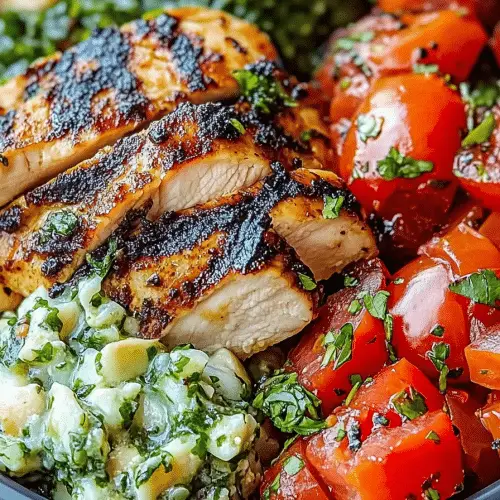 Chimichurri Chicken Bowl
