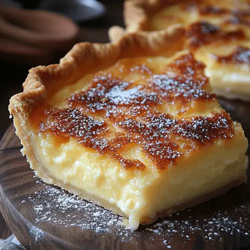 French custard pie