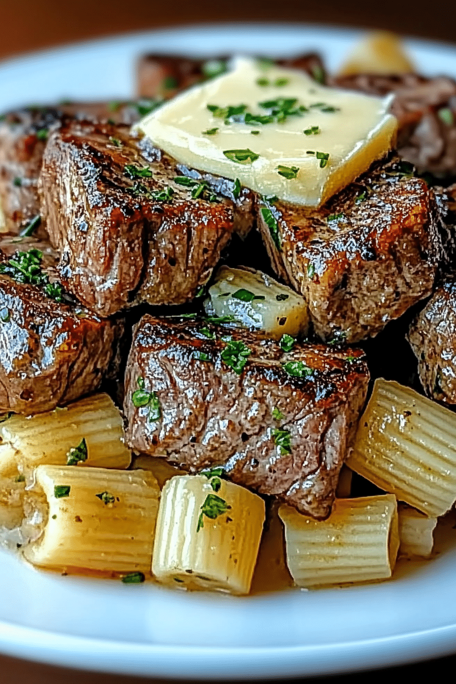 Garlic Butter Steak Tips
