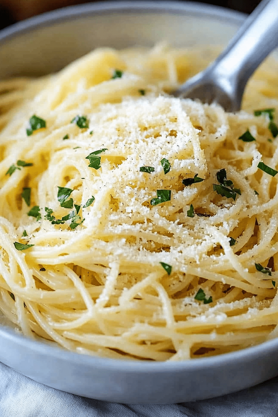 Garlic Parmesan Pasta