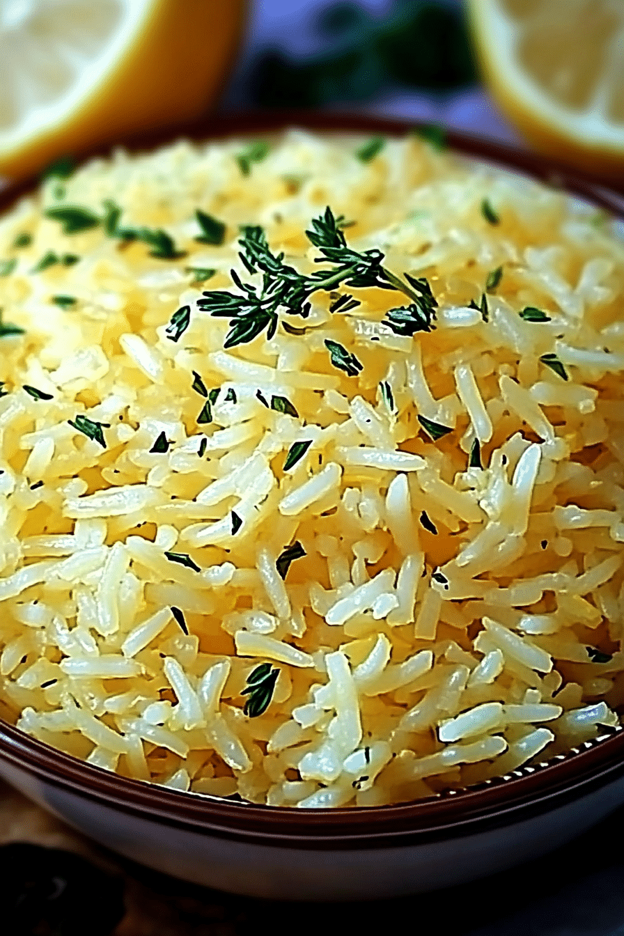 Greek Lemon Rice